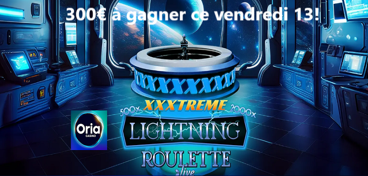 Cagnotte de 300€ à vous partager sur Oria Casino