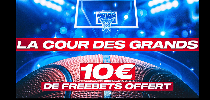 Retour de la NBA sur Partouche Sport : pariez sans risque jusqu'à 10€