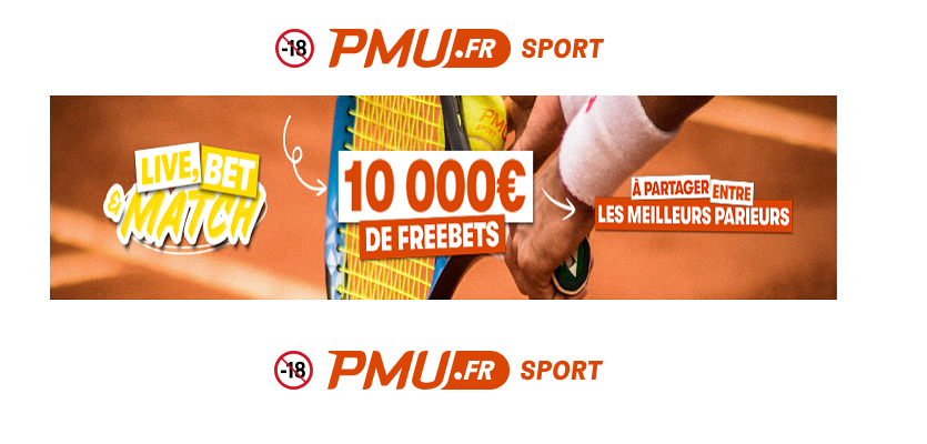 10.000€ de freebets à gagner sur PMU.fr